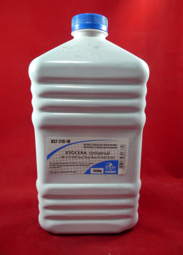 Тонер для Kyocera Universal (TK-17/18/1xx/3xx/4xx/11x0/31x0) (фл. 1кг) Black&White фас.