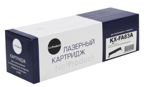 Тонер-картридж NetProduct (N-KX-FA83A) для Panasonic KX-FL513RU/511/541/543/FLM653, 2,5K