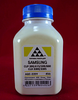 Тонер SAMSUNG CLP 300/315/320/325/360/415/500/510/600/610/660/CLX3300/3305 Yellow (фл. 45г) AQC фас.