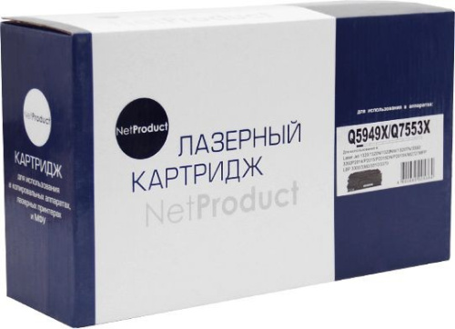 Картридж NetProduct (N-Q5949X/Q7553X) для HP LJ P2015/1320/3390/3392, Универсальный, 7K